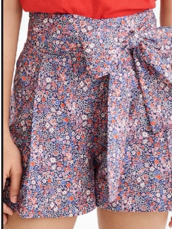 J. Crew Pants - J.CREW LIBERTY OF LONDON TANA LAWN TIE FRONT SHORTS